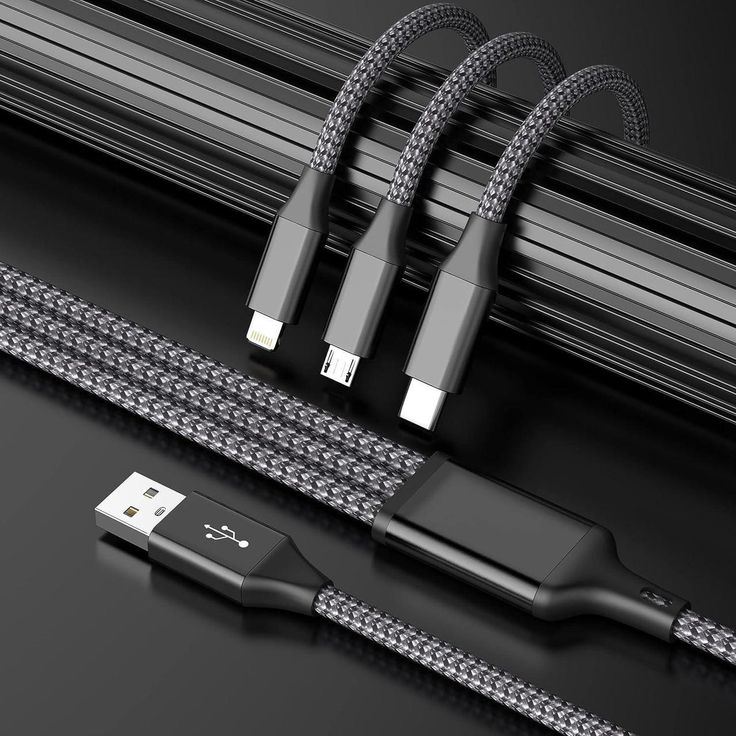 Braided USB-C Cable 3-Pack